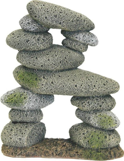 Blue Ribbon Tall Pebble Archway Ornament