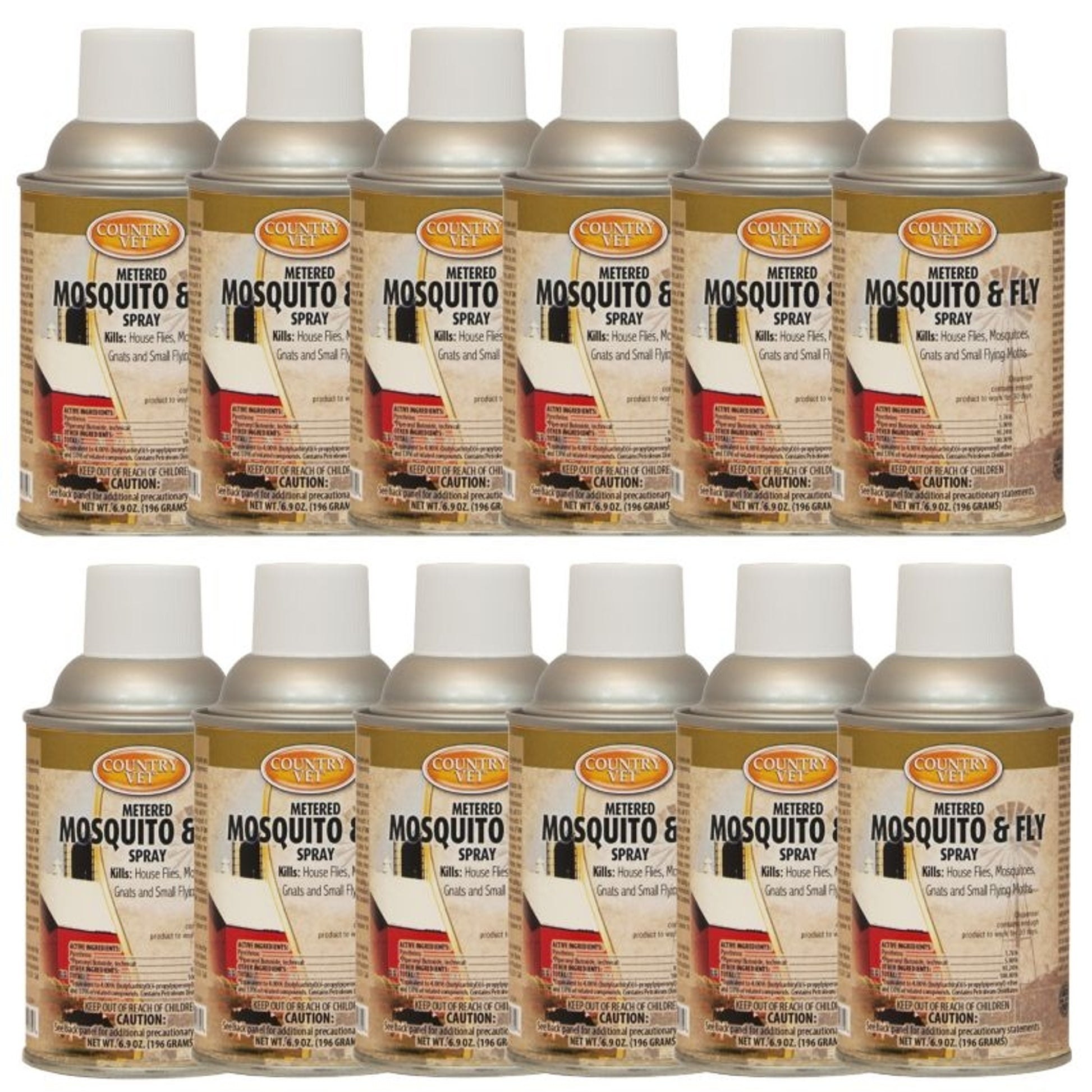 CS Country Vet Mosquito & Fly Spray Refill 12 Pack