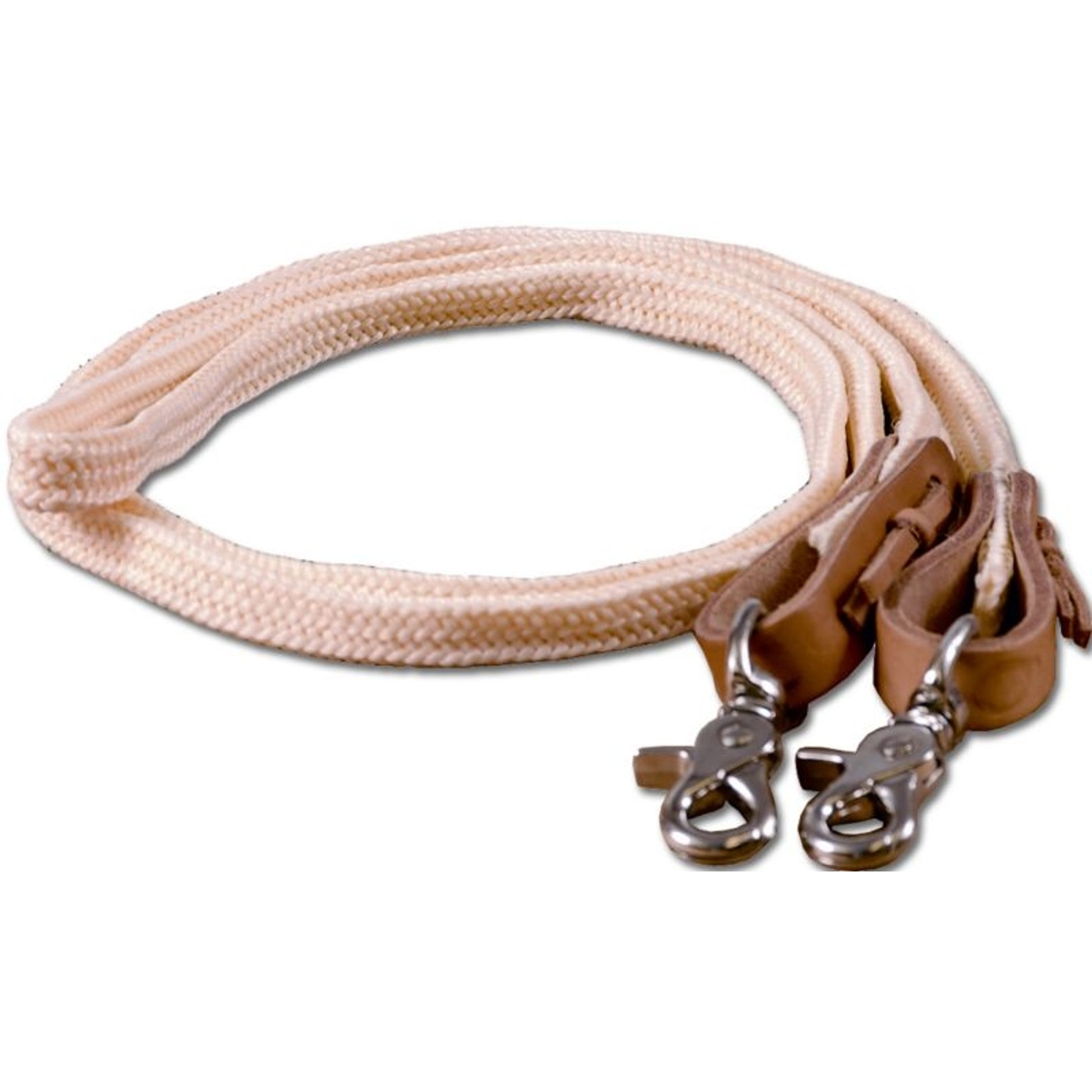 Mustang Waxed Flat Braided Poly Roping Rein