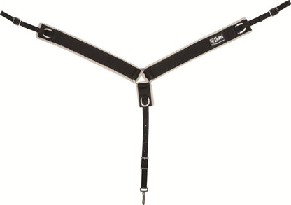 Cashel Nylon Fleece Lined Straight Breast Collar