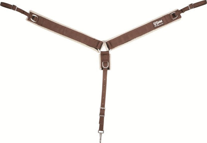 Cashel Nylon Fleece Lined Straight Breast Collar