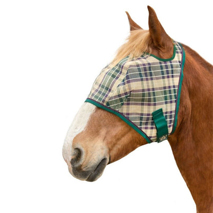 Kensington Fly Mask with Web Trim Large Deluxe Hun