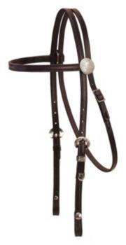 Tory Touch of Silver Browband Headstall