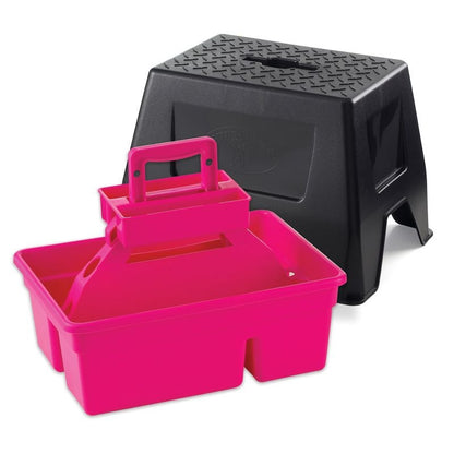 Duratote Step Stool with Grooming Box