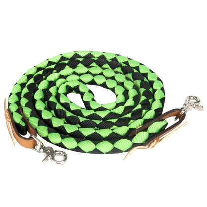 Triple E Nylon Braided Trail Rein