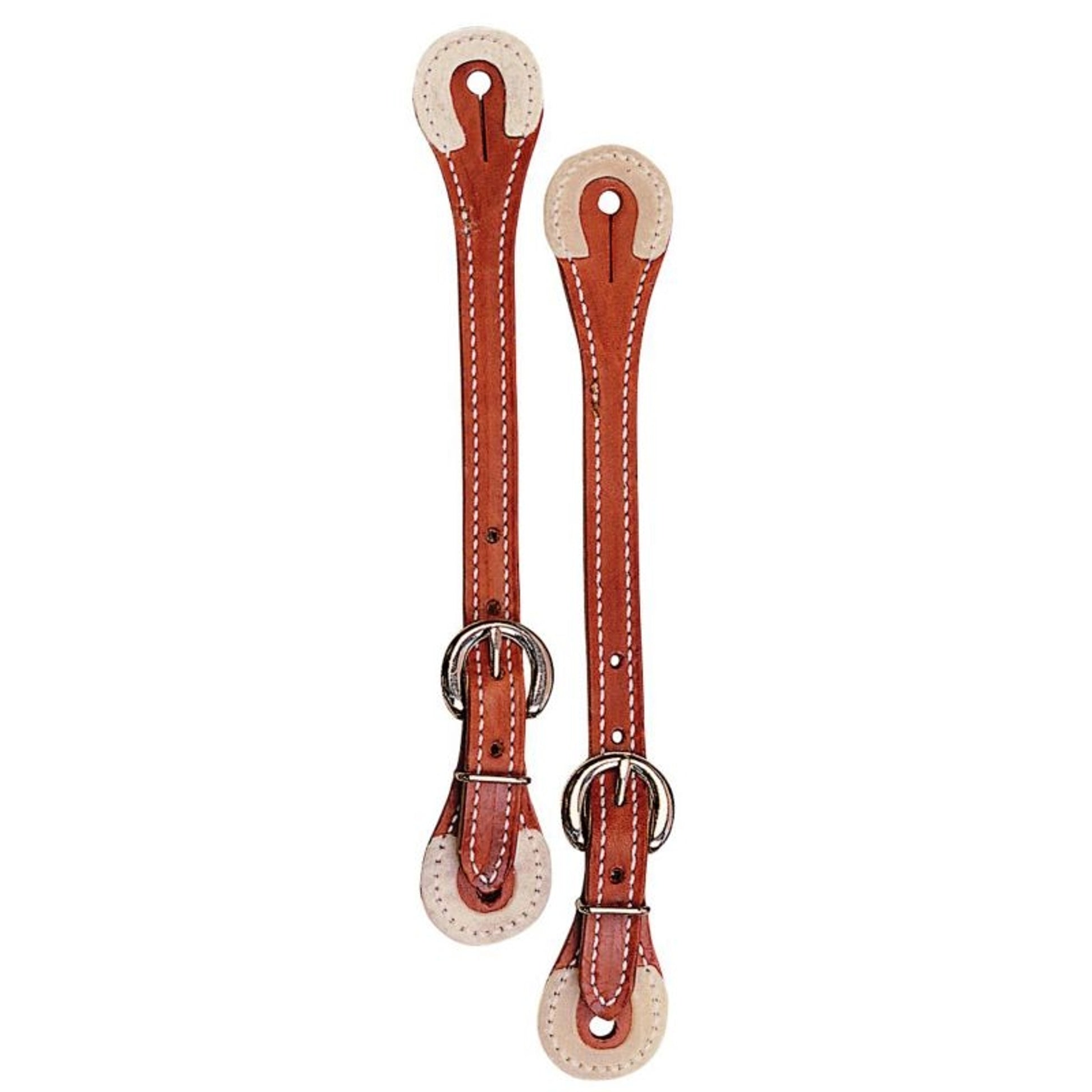 Weaver Leather Spur Straps With Rawhide Corners