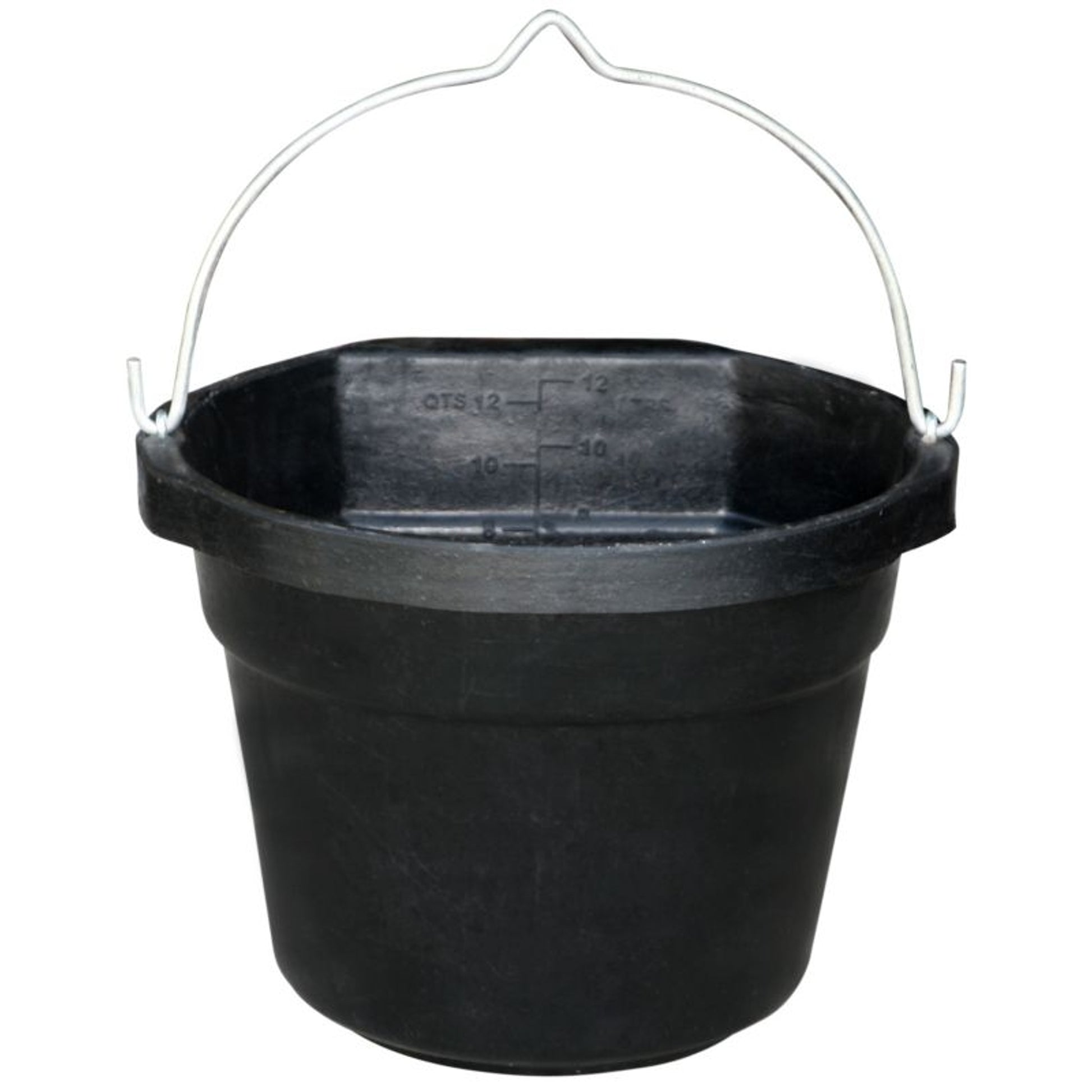 Heated Rubber Flat-Back Bucket