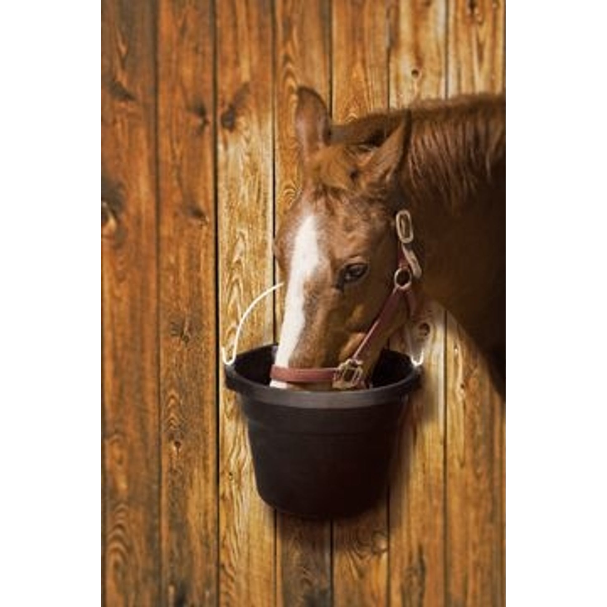 Heated Rubber Flat-Back Bucket