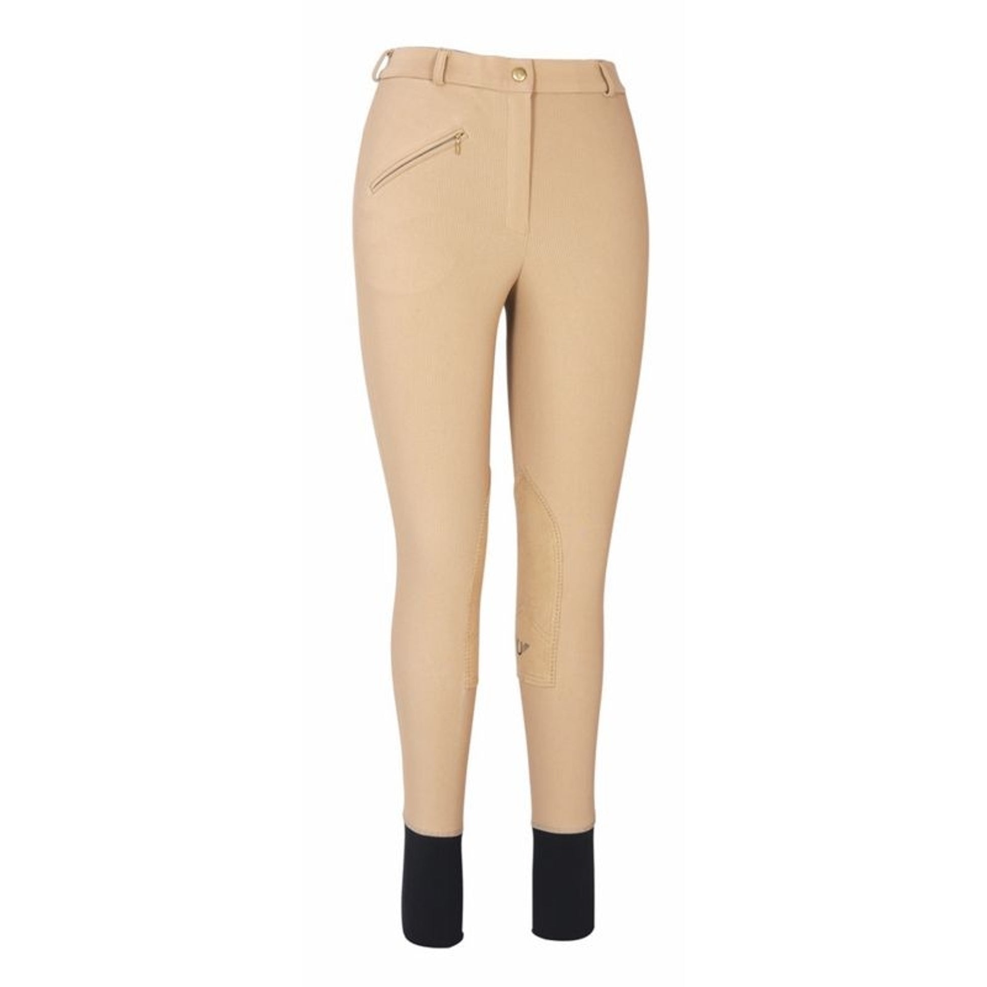 TuffRider Ladies Ribb KP Breeches 24 Gray