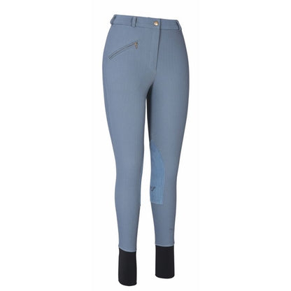 TuffRider Ladies Ribb KP Breeches 24 Gray