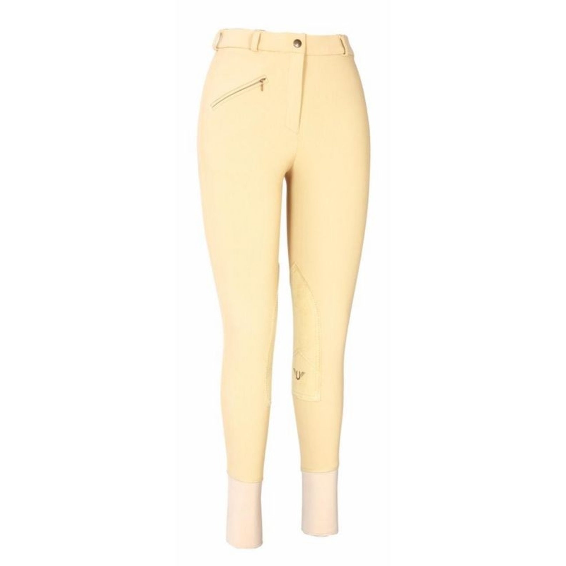 TuffRider Ladies Ribb KP Breeches 24 Gray