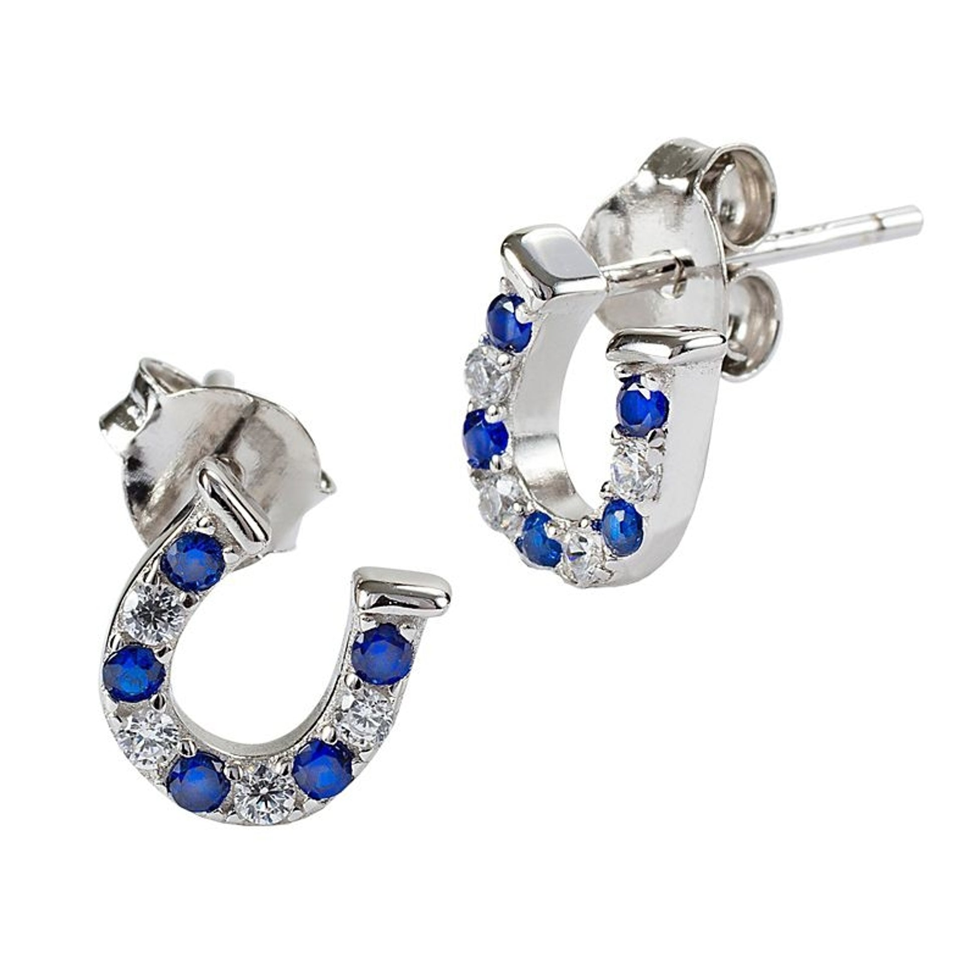 Kelly Herd Baby Horseshoe Earrings