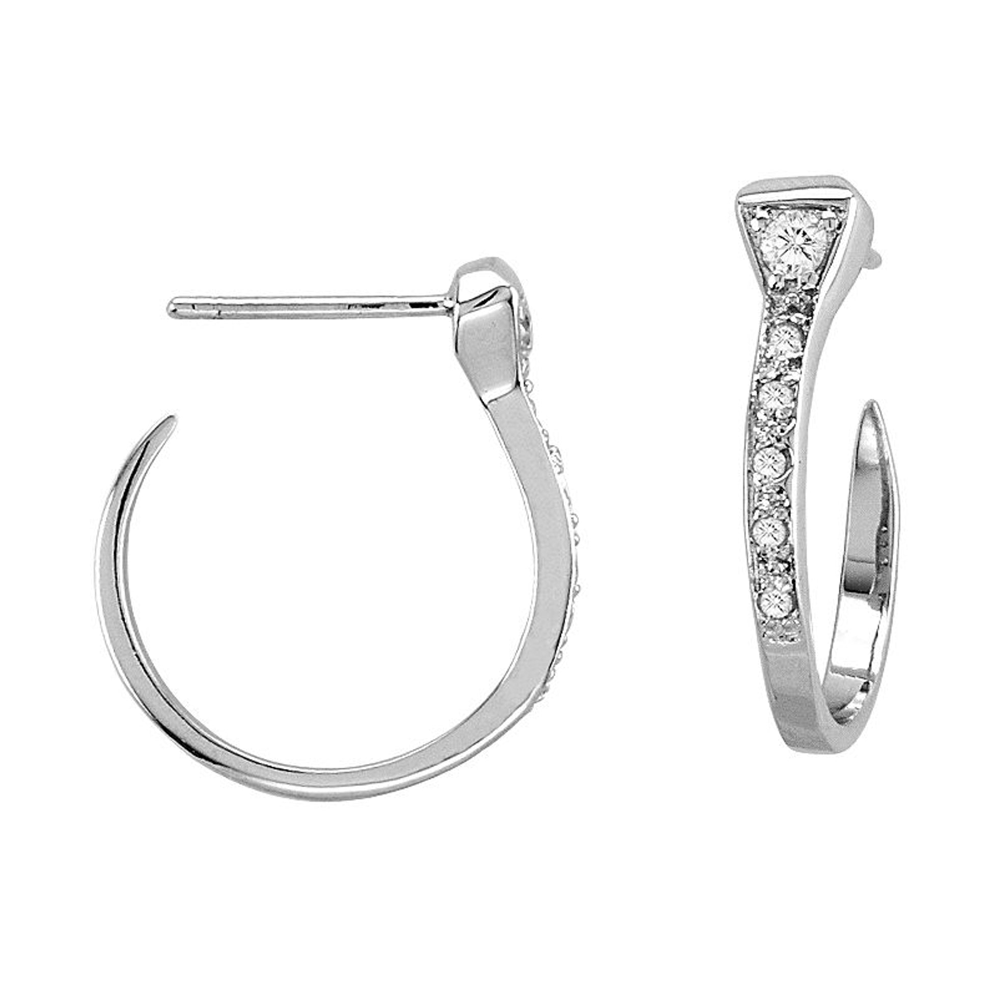 Kelly Herd Pave Nail Earrings