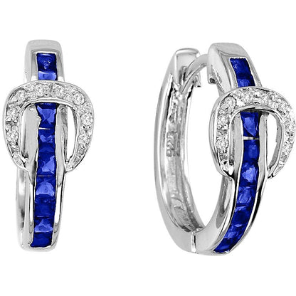 Kelly Herd Elegant Buckle Earrings