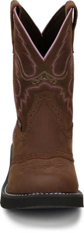 Justin Ladies Gypsy Gemma 8in Round Toe Boots