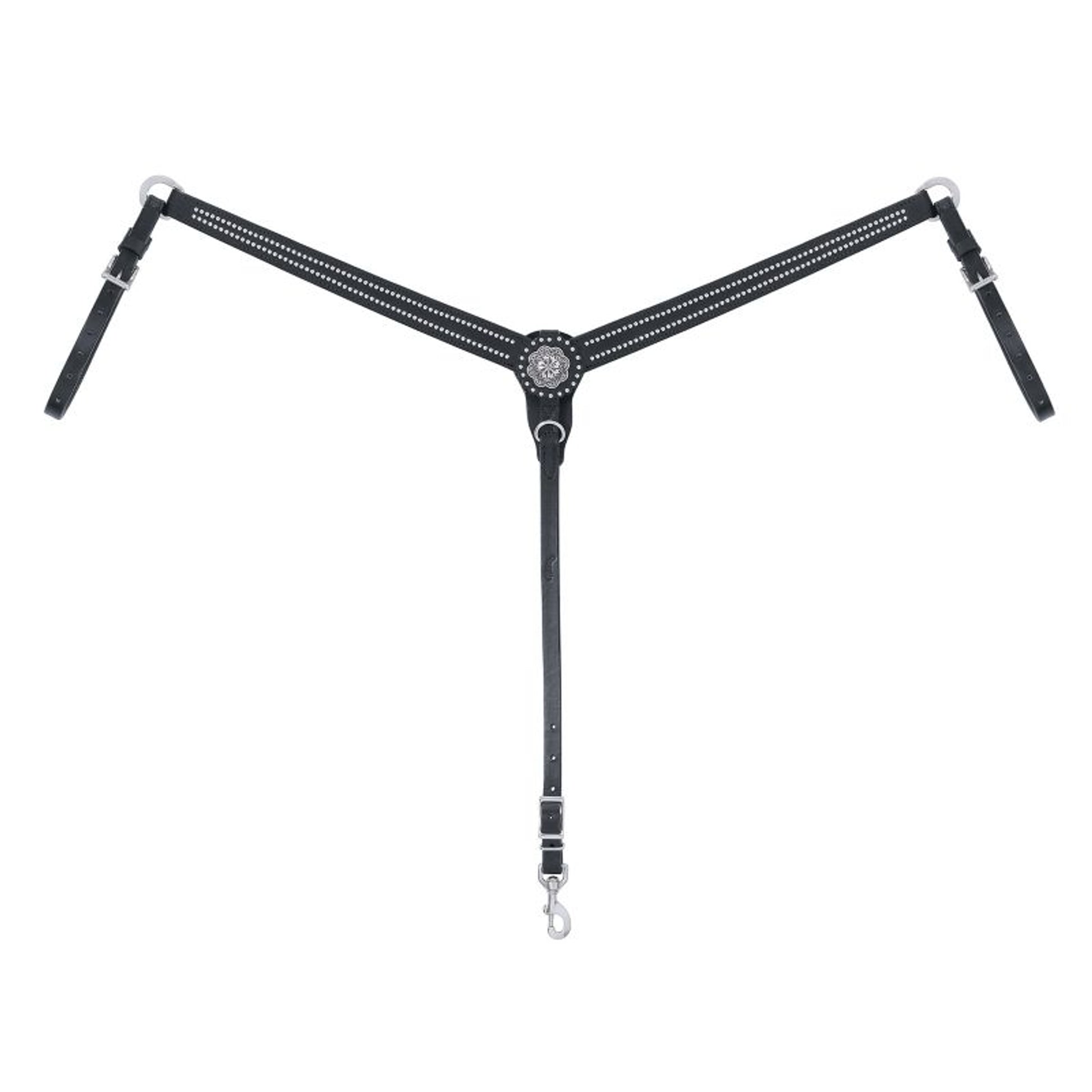 Weaver Back in Black Breast Collar