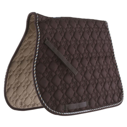 Roma Ecole Flower Diamond All-Purpose Saddle Pad