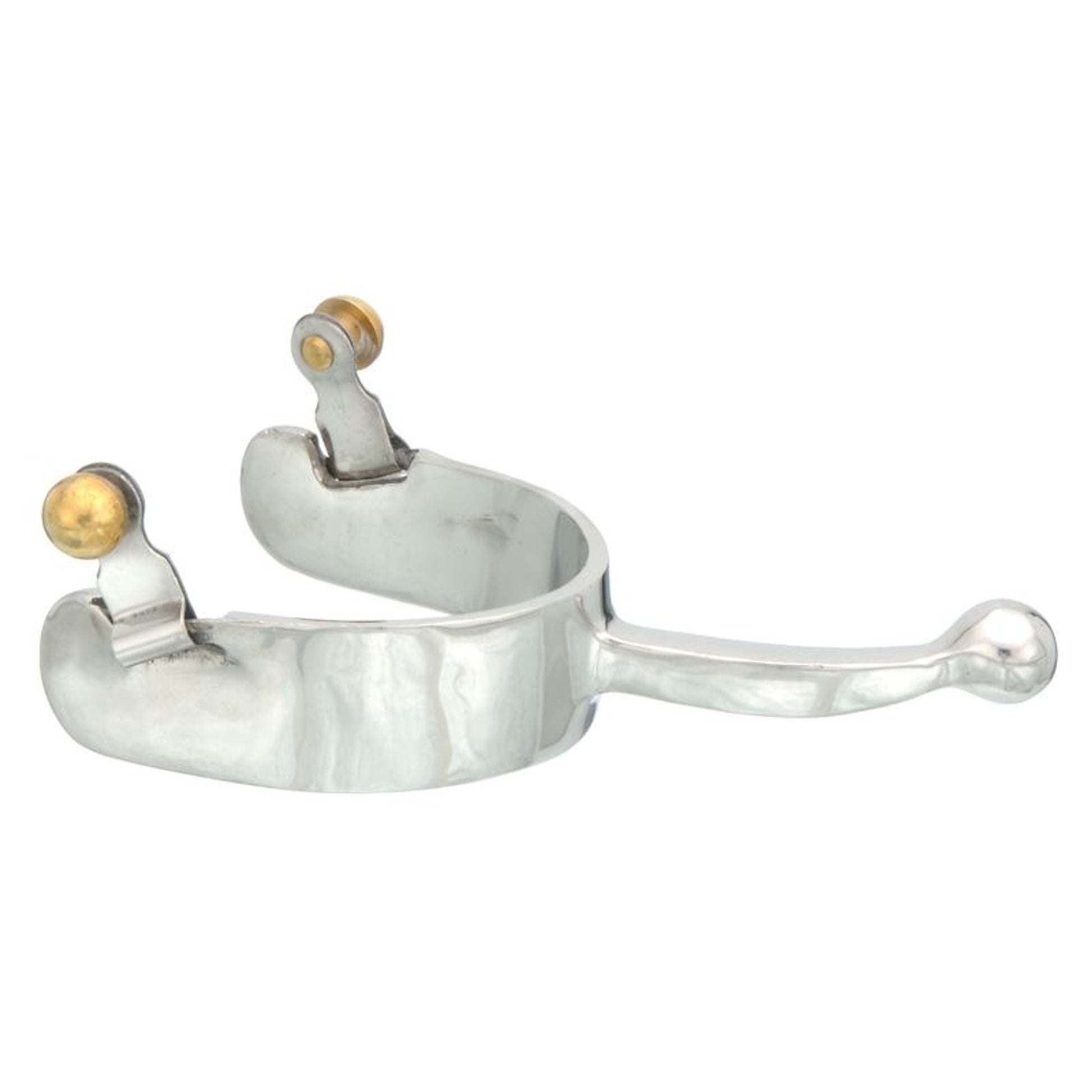 Tough1 SS Long Knob End Equitation Spurs