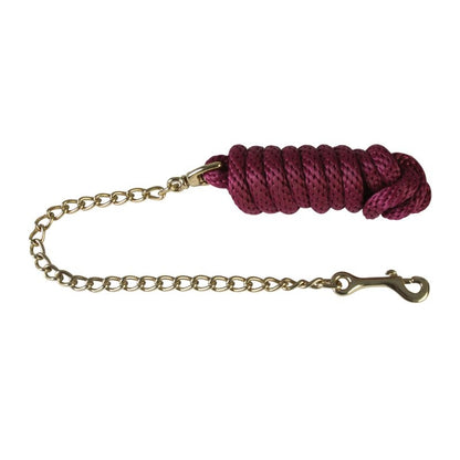 Basic Poly Lead Rope with Chain