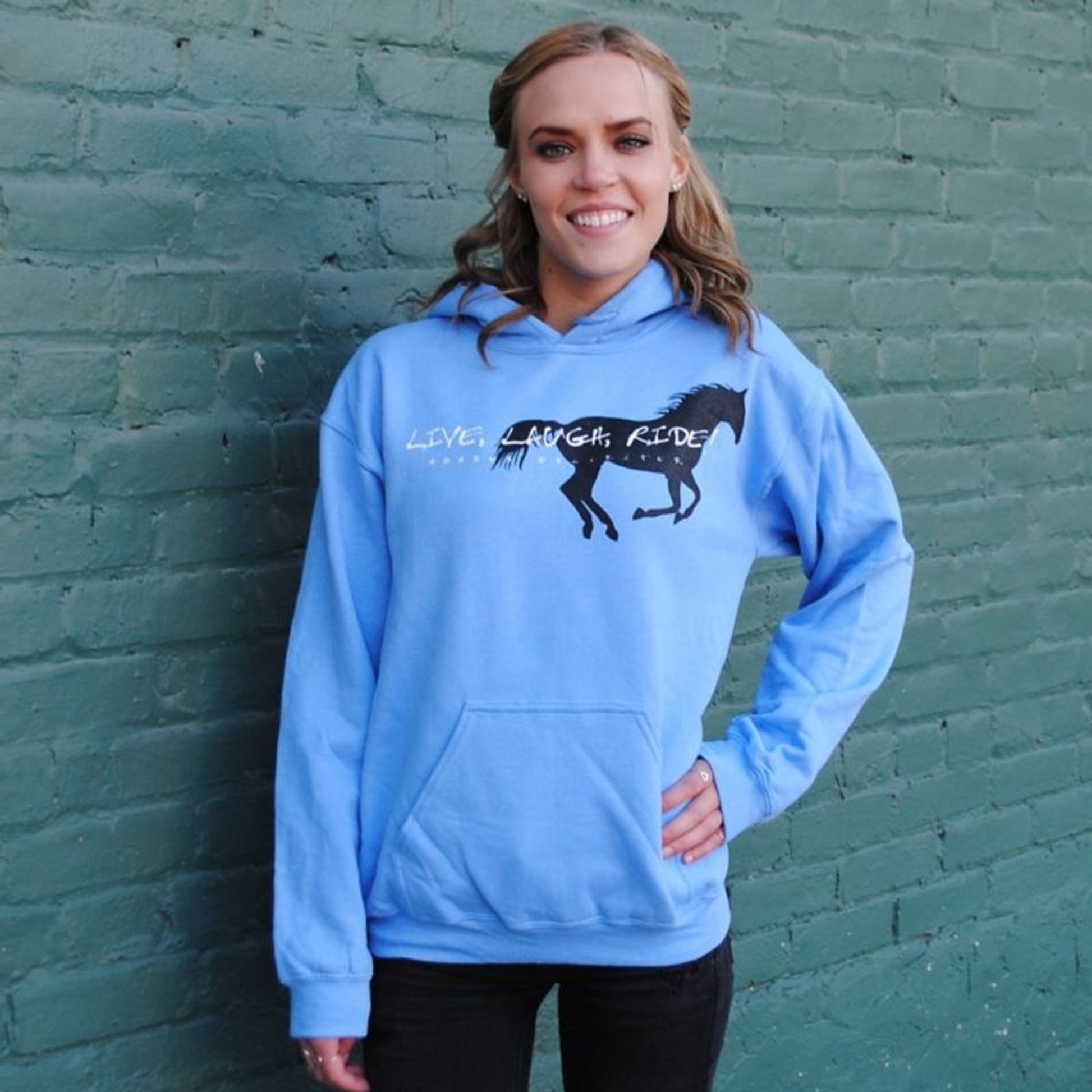 Live Laugh Ride Horses Unlimited Hoodie