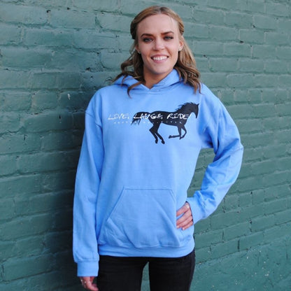 Live Laugh Ride Horses Unlimited Hoodie
