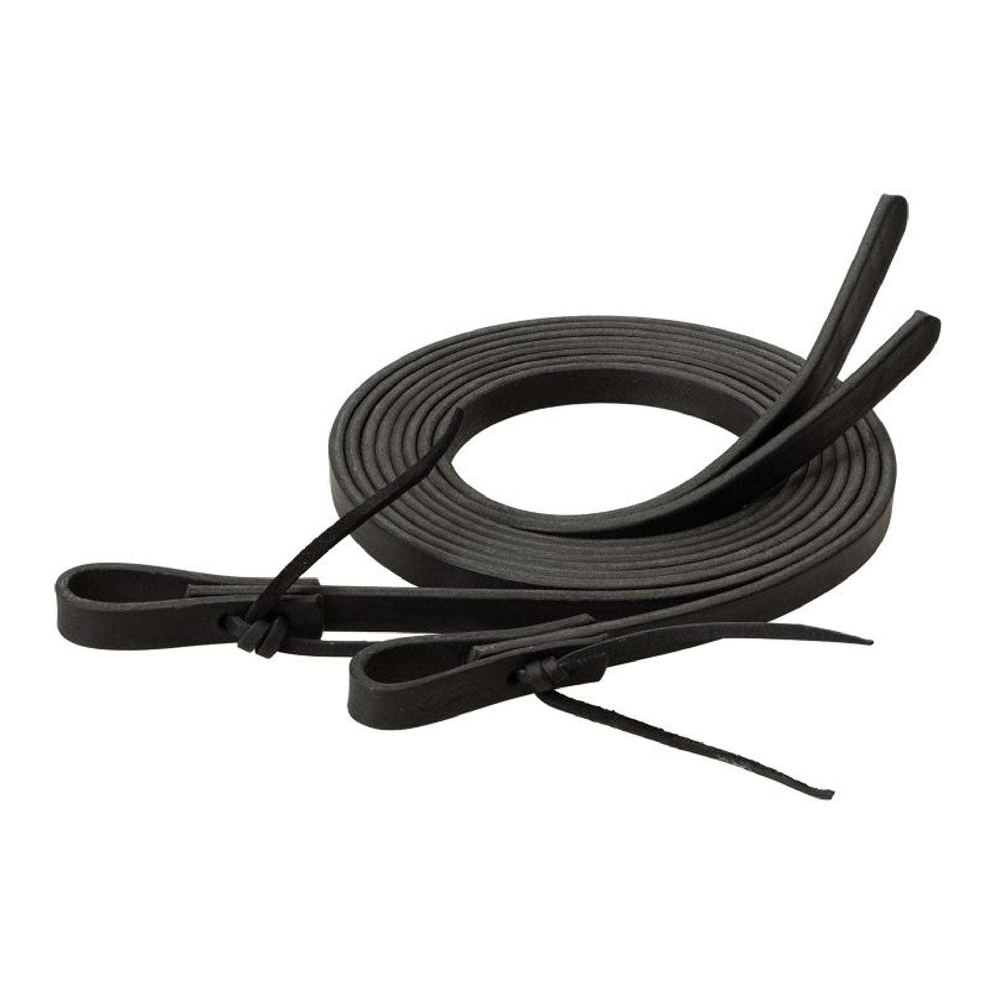 Weaver Black Leather Split Reins