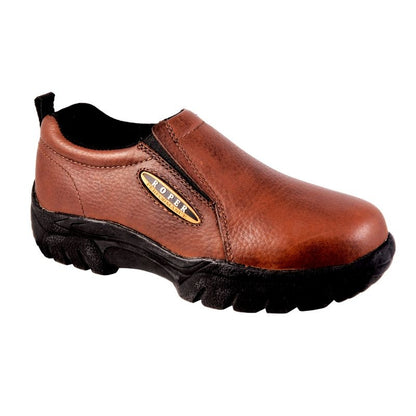 Roper Mens Oiled Leather Performance Slip On