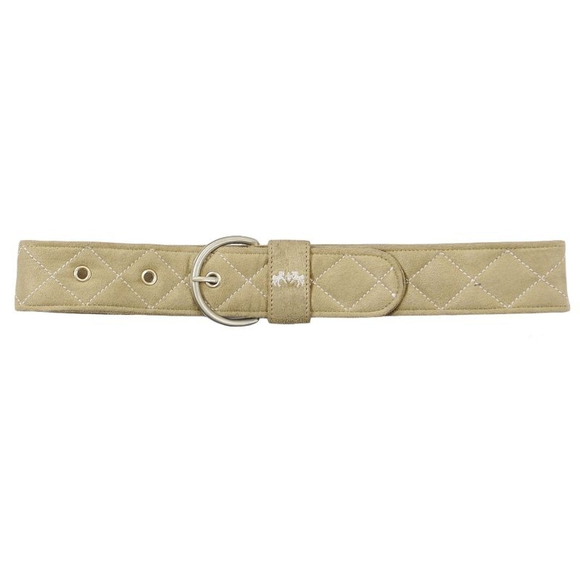 Equine Couture Quilted Suede Belt