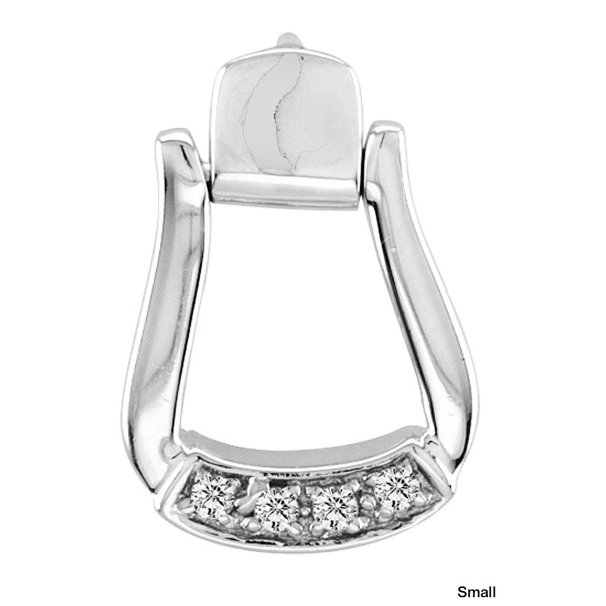Kelly Herd Oxbow Stirrup Pendant
