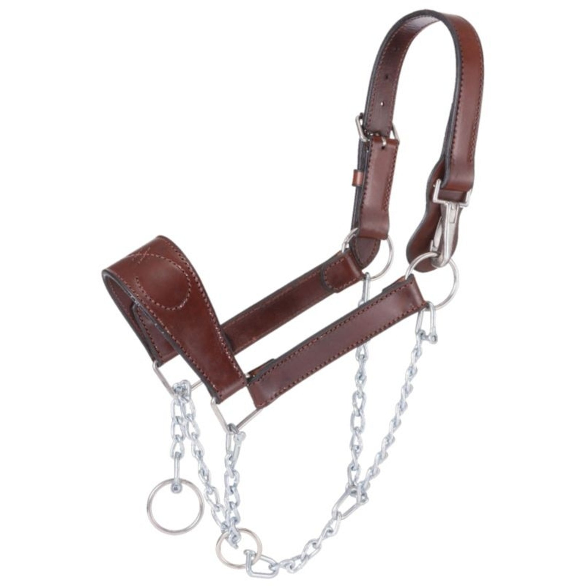 Tough1 Leather Mule Halter