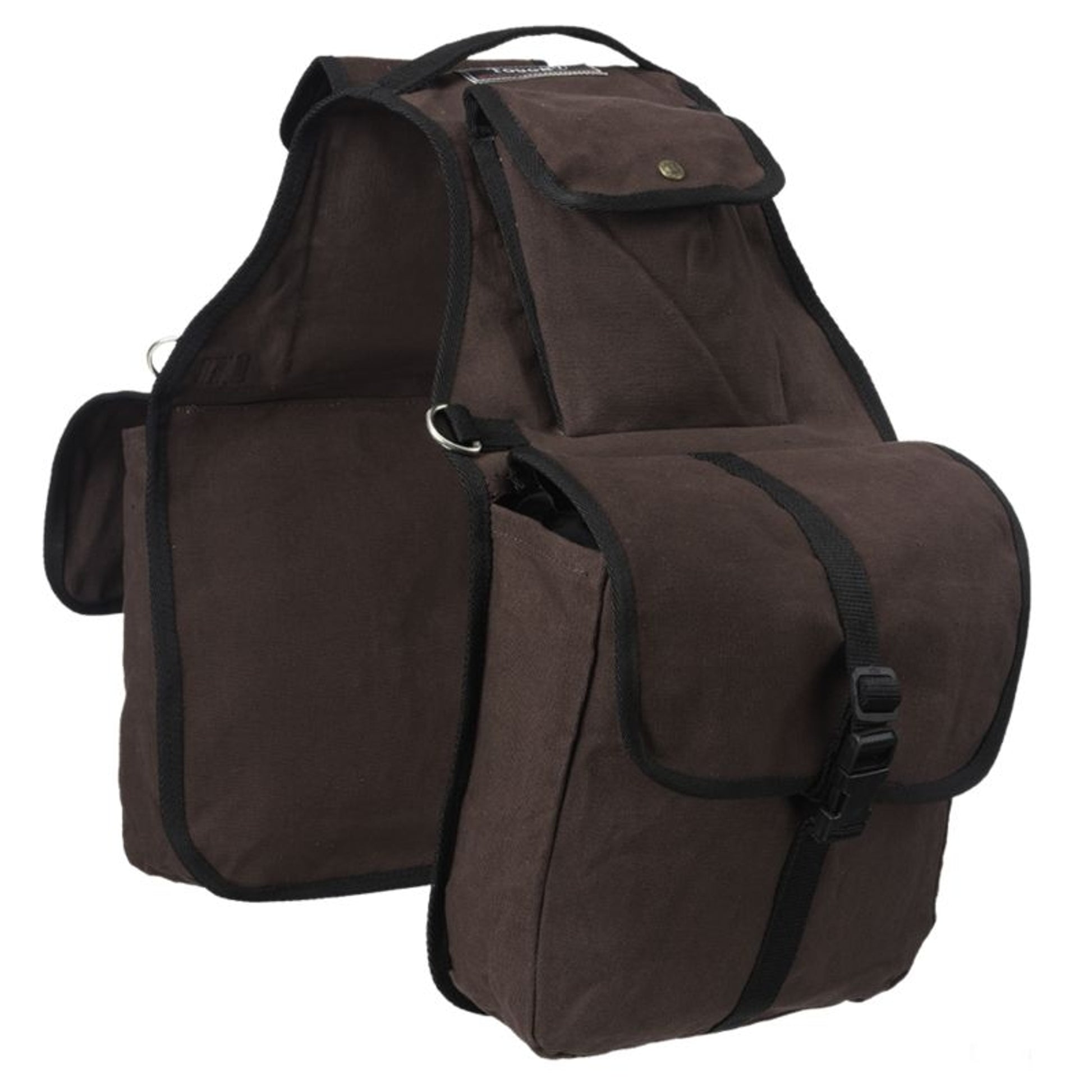 Tough1 Canvas Saddle Bag