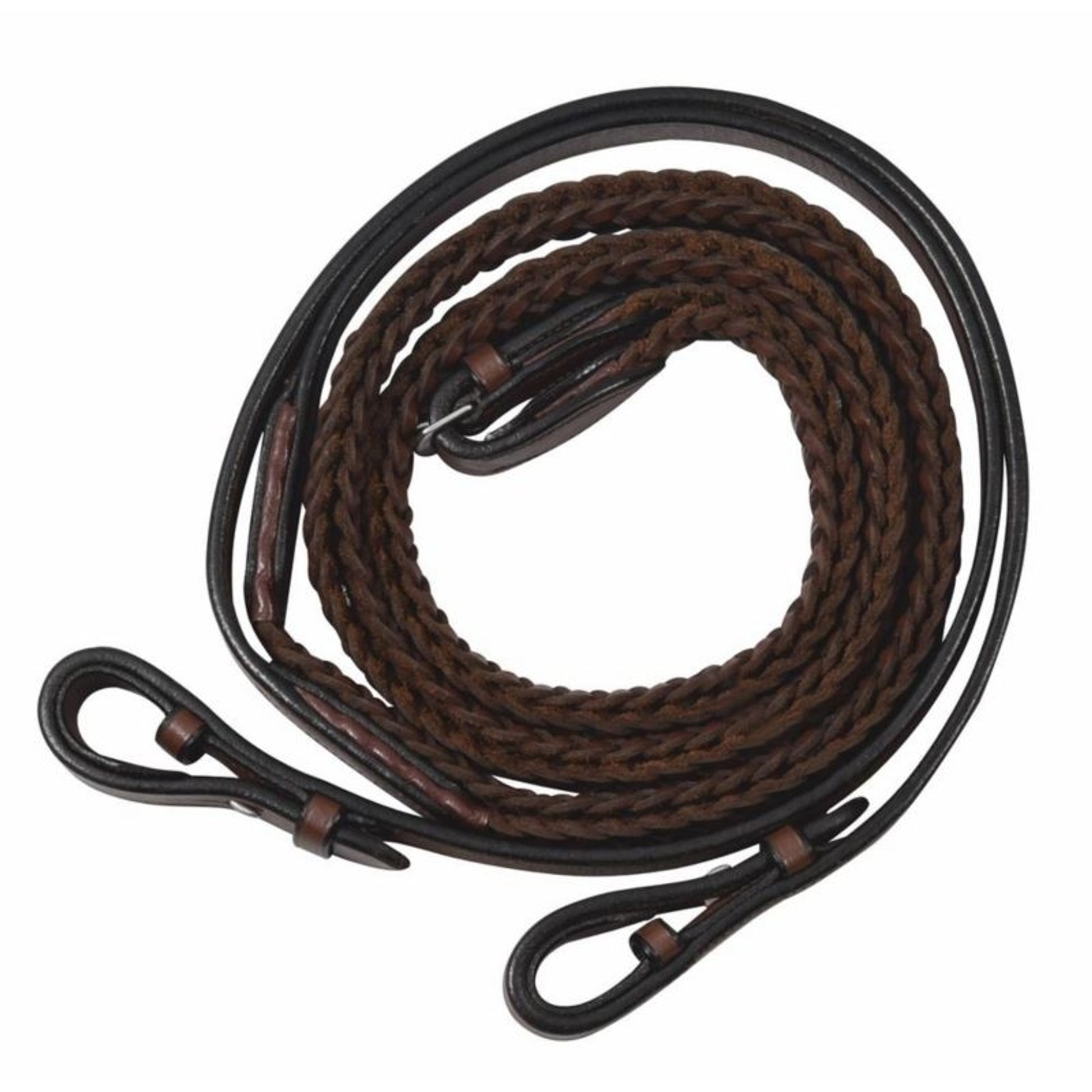 Henri de Rivel Plaited Reins 5/8 inch