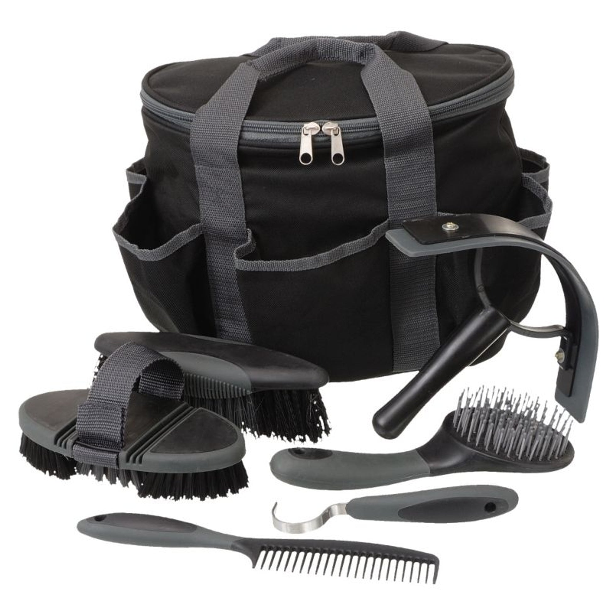 Tough1 Great Grip 6PC Brush Set With Bag
