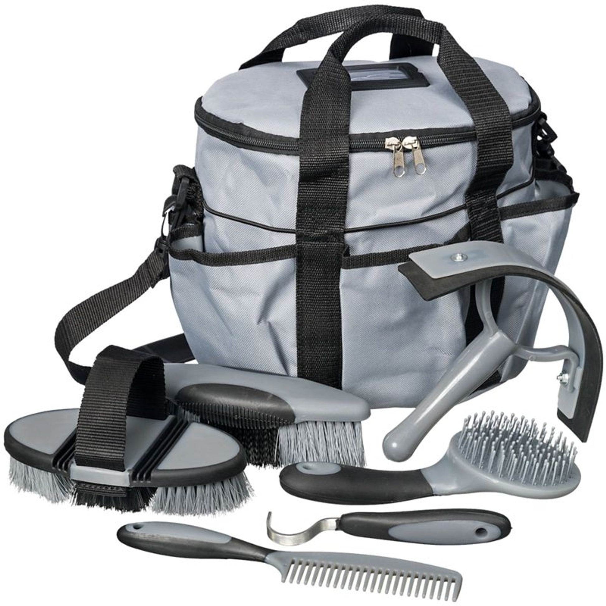 Tough1 Great Grip 6PC Brush Set With Bag