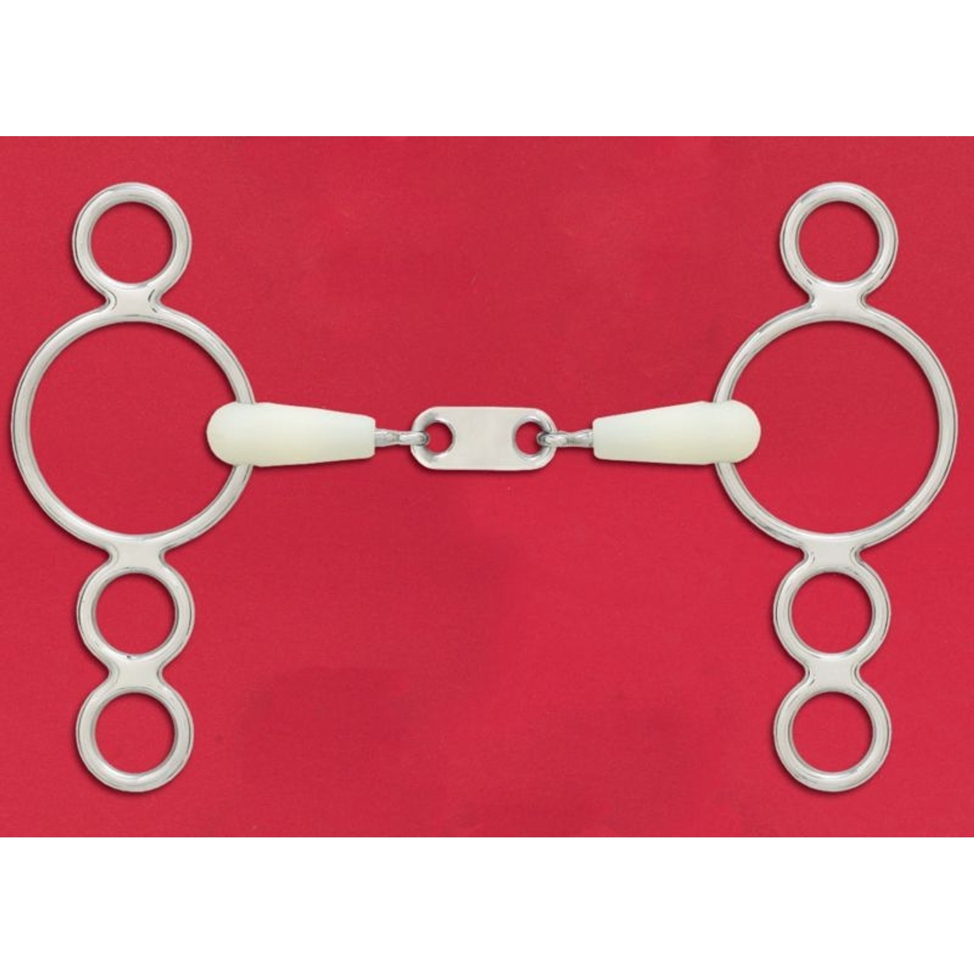 Happy Mouth 3 Ring French Mouth Gag Bit