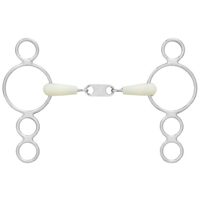 Happy Mouth 3 Ring French Mouth Gag Bit