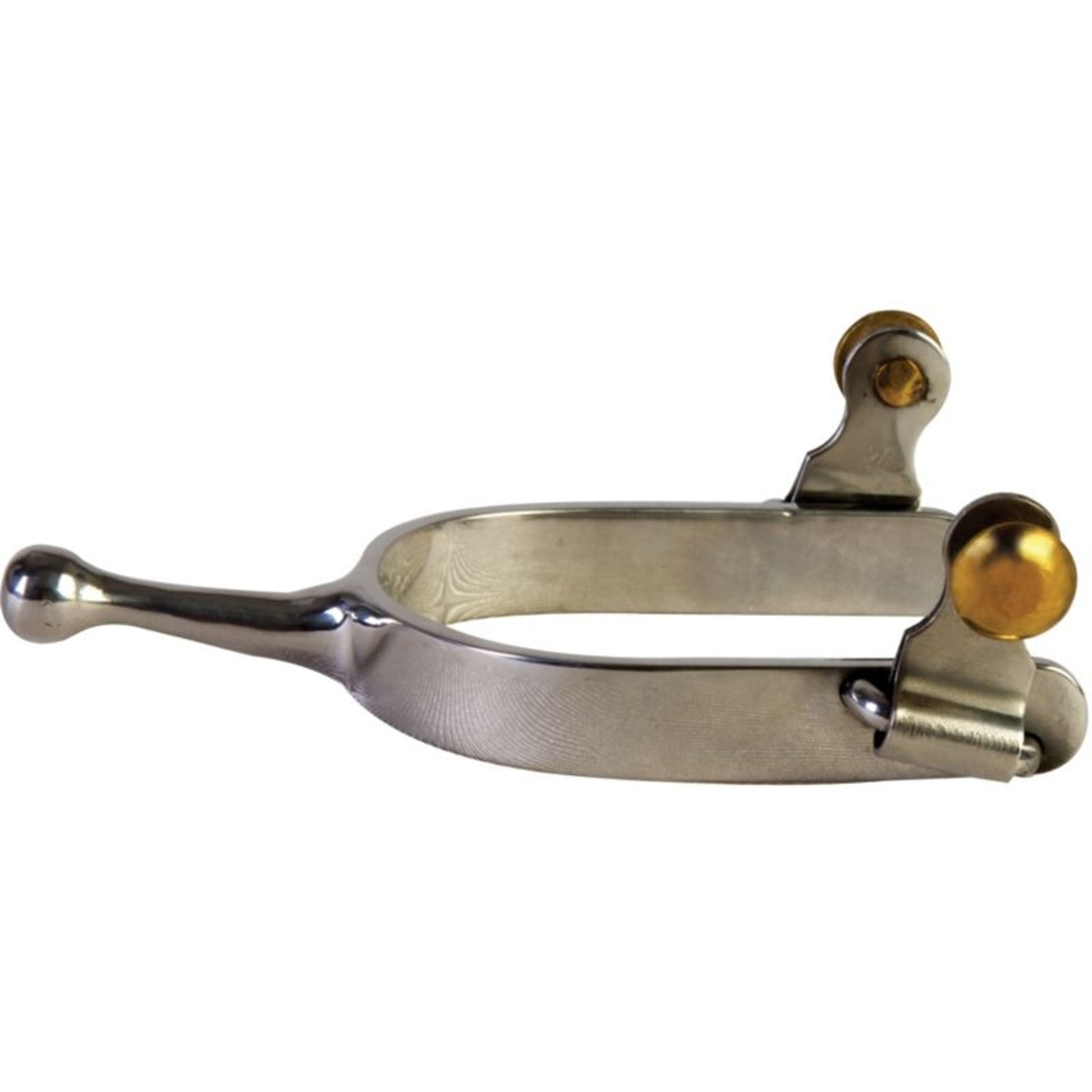 Western SS Knob End Ladies Cutting Spurs