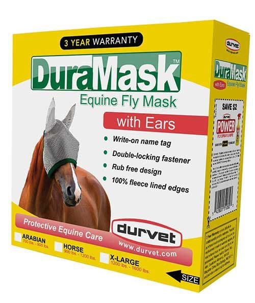Durvet DuraMask Equine Fly Mask with Ears