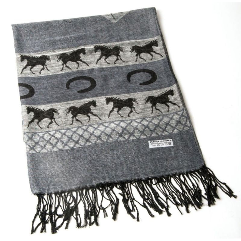 Equestrian Pashmina Scarf