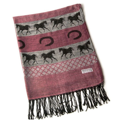 Equestrian Pashmina Scarf