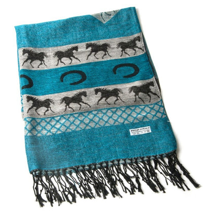 Equestrian Pashmina Scarf