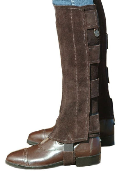 Ovation Ladies Suede 1/2 Chap with Velcro