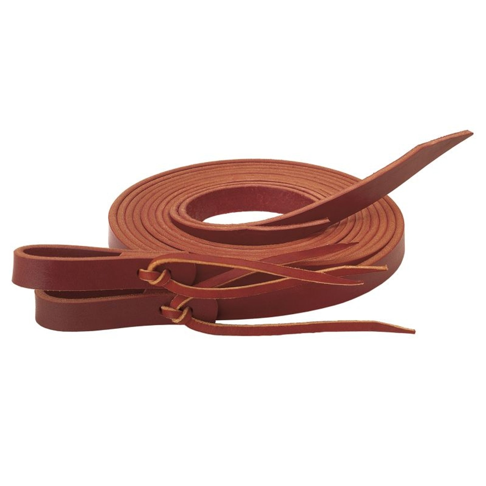 Latigo Split Reins With Water Tie Ends