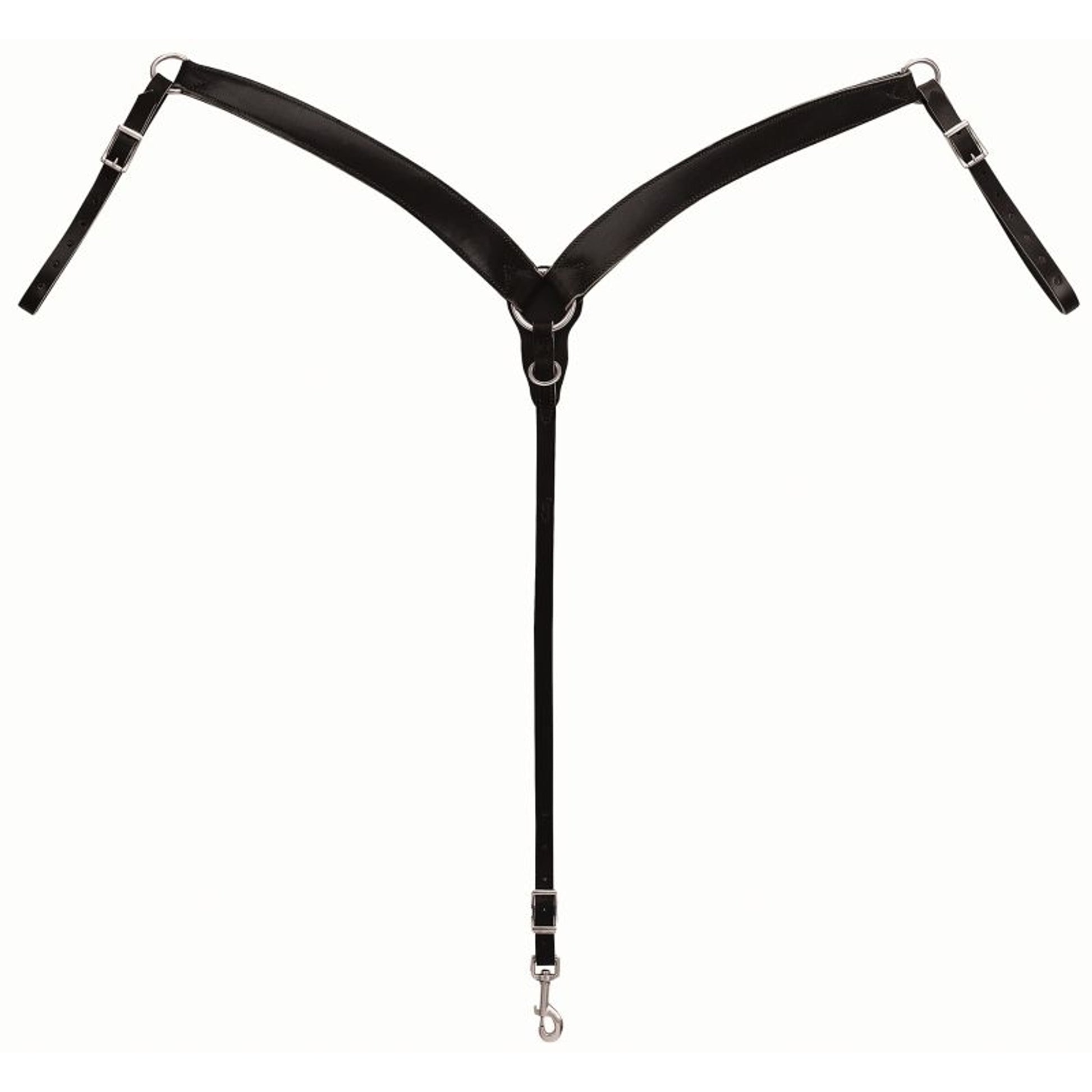 Weaver Black Contoured Ring Center Breast Collar