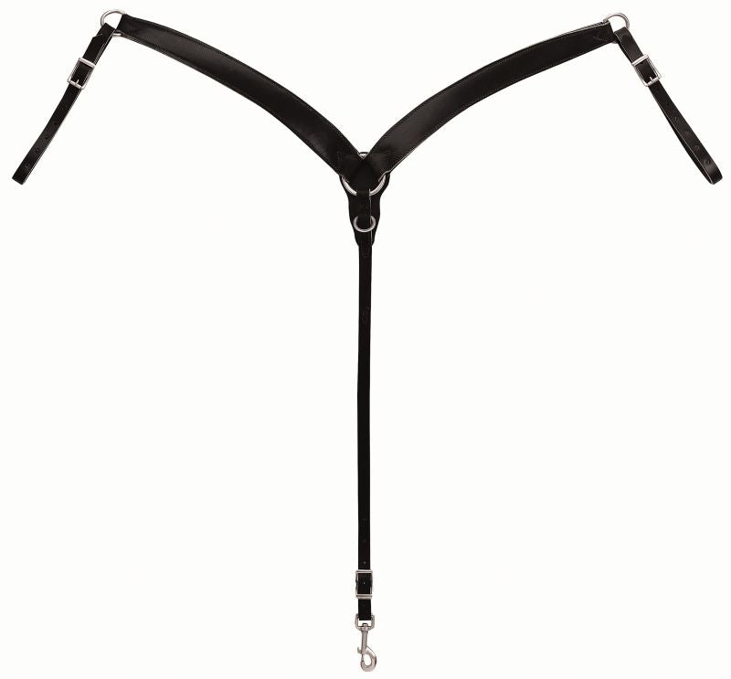 Weaver Black Contoured Ring Center Breast Collar