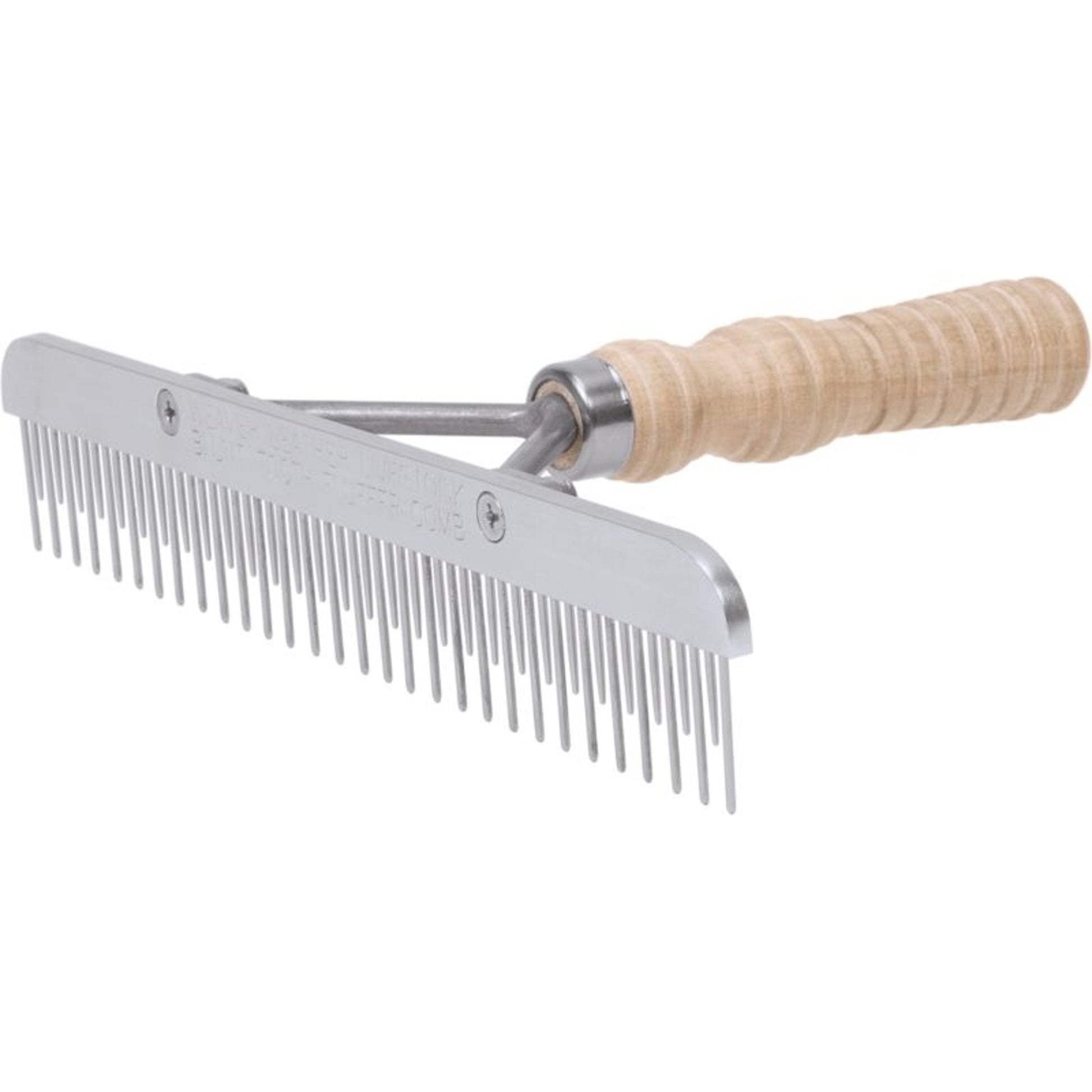 Blunt Tooth Fluffer Wood Handle SS Blade