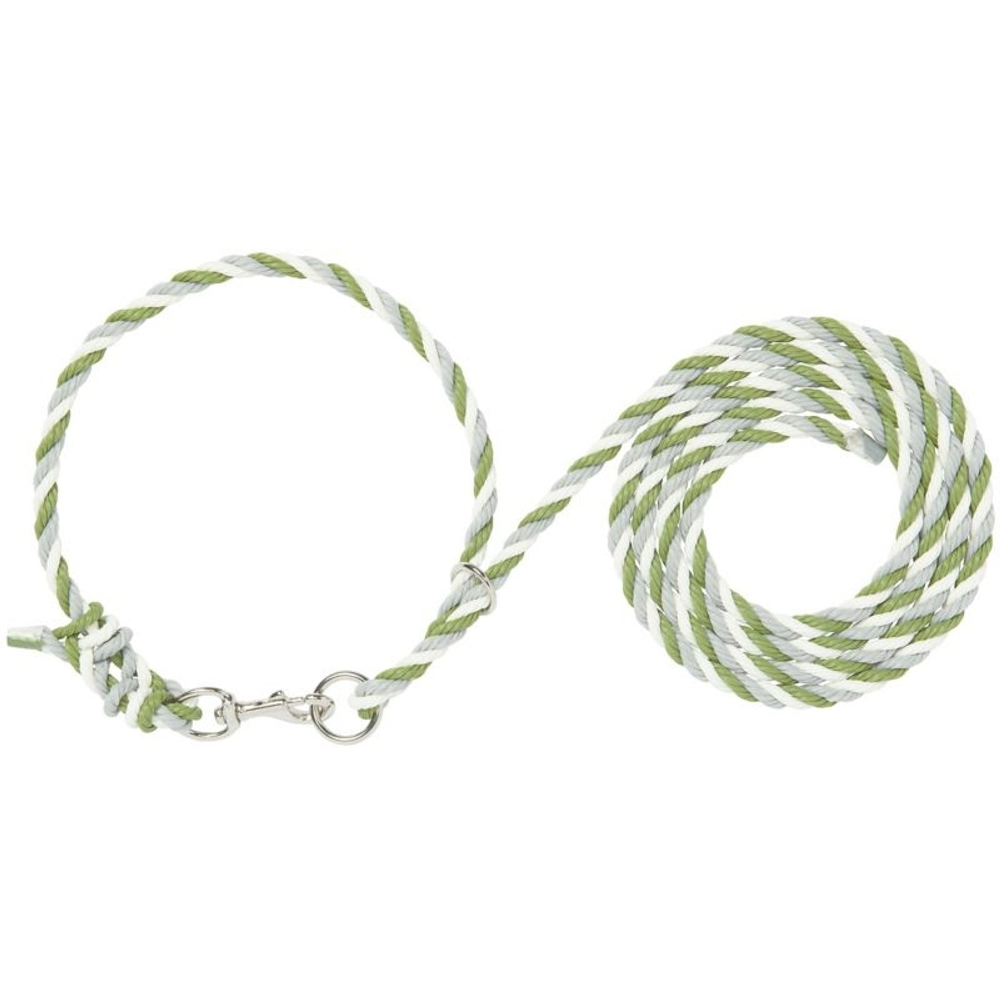 Livestock Adjustable Poly Neck Rope 1/2 x 10ft Brn