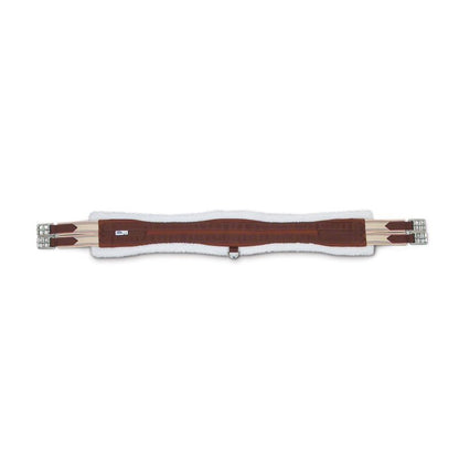 Passport Brown English Contoured Girth