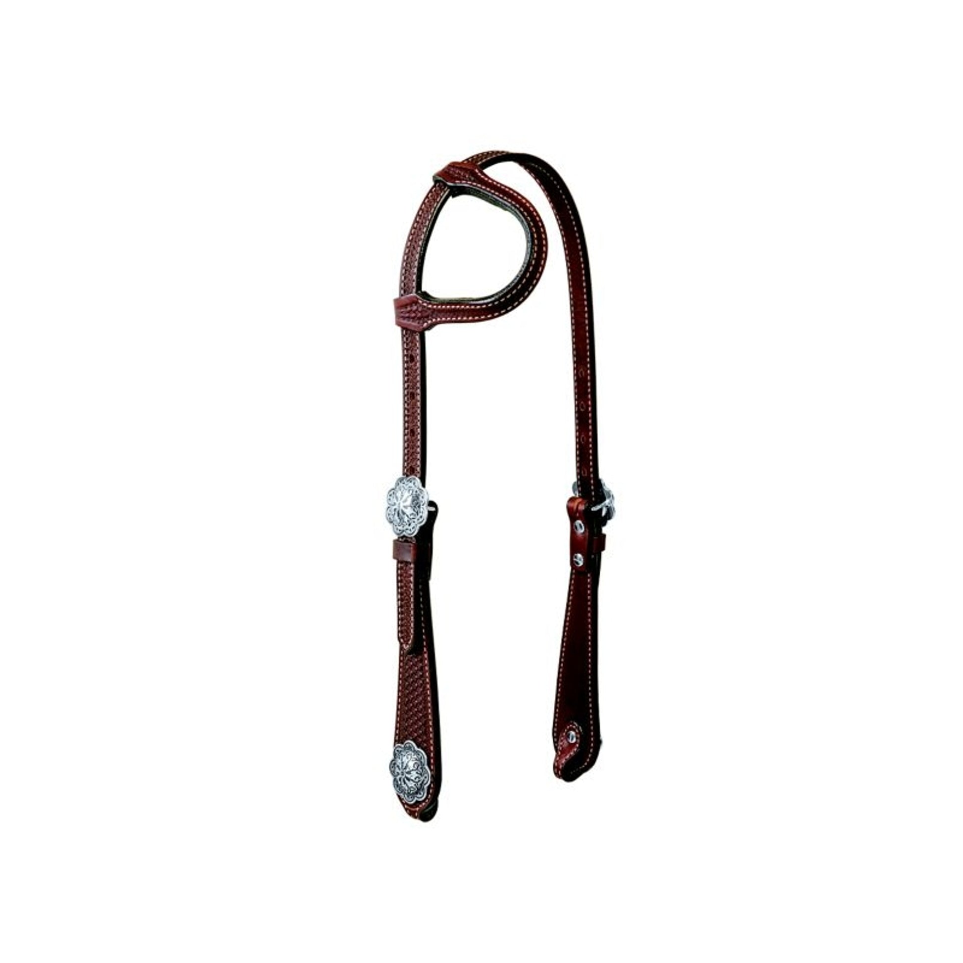 Weaver Basin Cowboy Flat Sliding Ear Headstall
