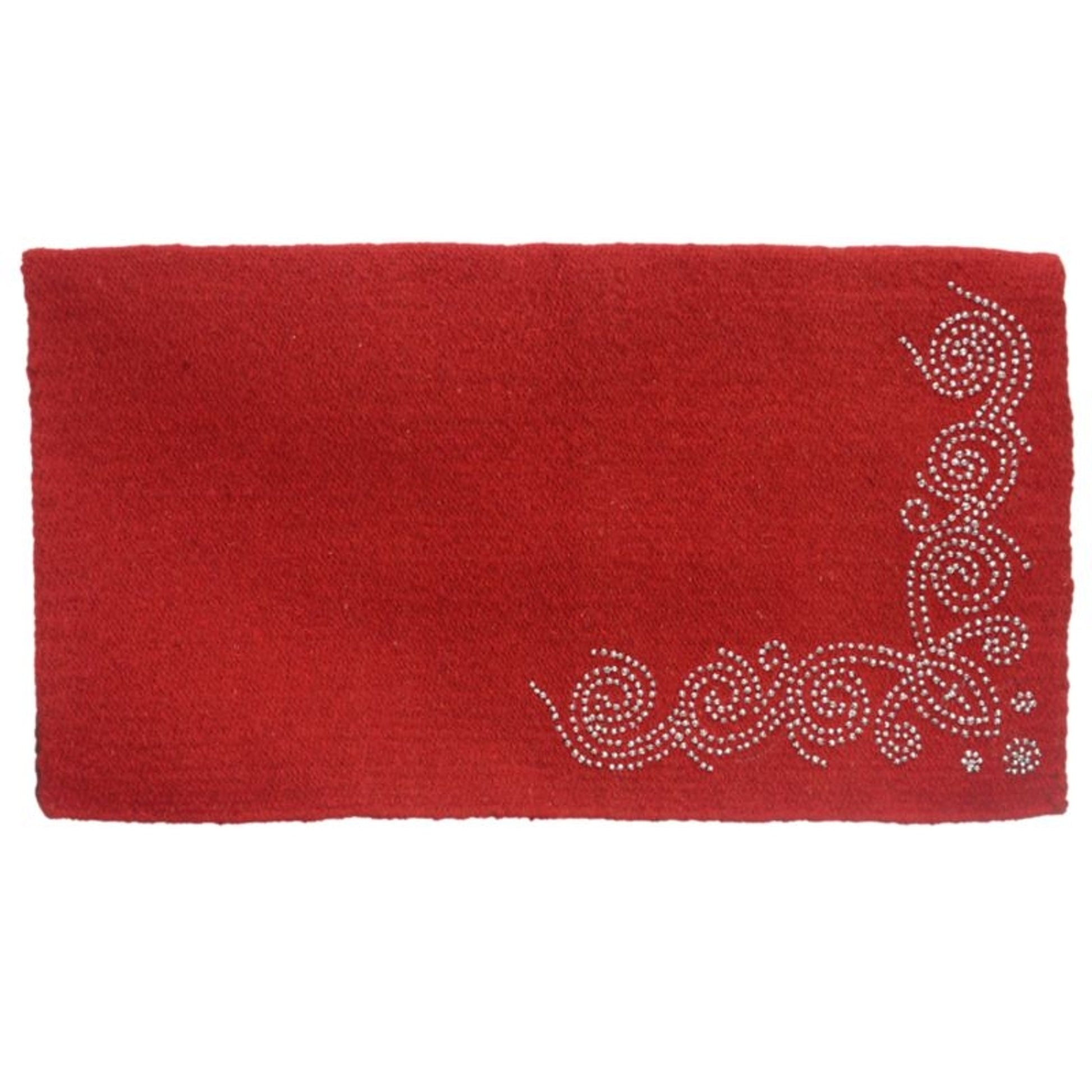 Tough1 Designer Dots Wool Saddle Blanket
